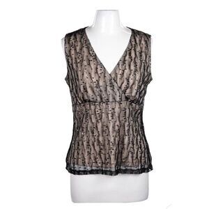 AB Studio Womens Shirt Sz M Y2K Fairy Grunge Whimsigoth Witchy Dark‎ Cottagecore